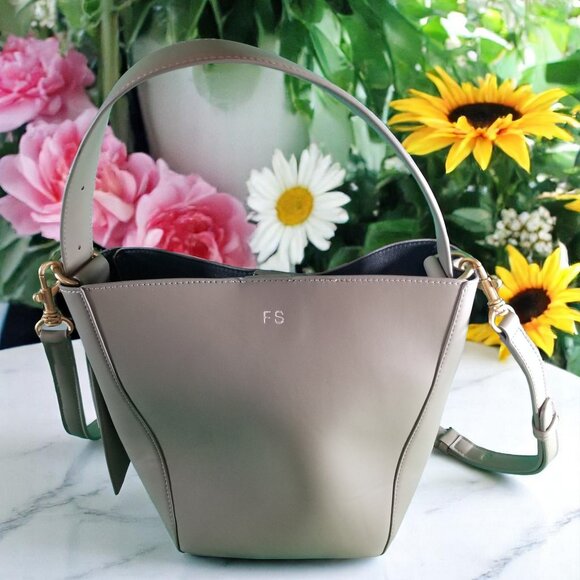 Zara NWT Beige Crossbody Purse Shoulder Bag 14626 - Picture 2 of 7